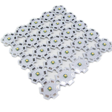 Pcs 3535 SMD 3 25 w Díodos LED Substituir LED CREE XPE XPG R3 Branco Warm White Vermelho UV Verde azul Rosa IR850 Com 16mm 20mm Branco PCB