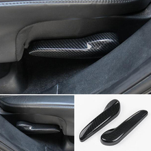 ABS Chrome/Carbon fibre For Jeep Grand Cherokee 2014 2015 2016 2017 Accessories Car Seat wrench Cover Trims Car Styling 2024 - buy cheap