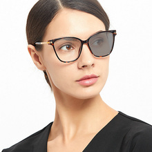 MINCL-gafas de lectura fotocromáticas para mujer, lentes de lectura con lupa Vintage de gato negro, leopardo, NX uv400, 2019 2024 - compra barato
