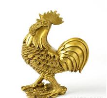 The copper Rooster Zodiac Grilled Ham and Chicken Home Furnishing decoration feng shui ornaments 2024 - buy cheap