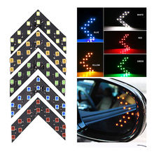 1x Car Led Decoration Light Arrow Panel Light For Car Rear View Mirror Indicator Turn Signal Light Car LED Rearview Mirror Light 2024 - buy cheap