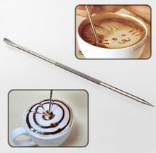 1PC Barista Cappuccino Espresso Coffee Decorating Latte Art Pen Tamper Needle Creative High Quality PH 011 2024 - buy cheap