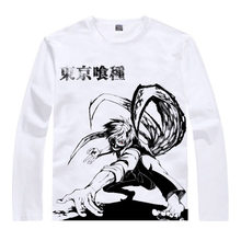 Tokyo Ghoul T-Shirt Ken Kaneki Shirt breathable Long sleeves t-shirts Anime Mens Designer t-shirts anime cartoon Girls T-shirt a 2024 - buy cheap