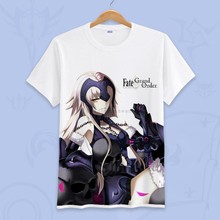 High-Q Unisex Anime Cos Fate Grand Order Fate go Cotton Casual Short Sleeve T-Shirt Tee T Shirt 2024 - buy cheap
