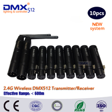 Бесплатная доставка DHL Профессиональный дешевый черный мини dmx контроллер беспроводной свет dmx беспроводной 2024 - купить недорого