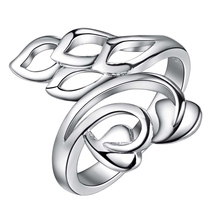 Шикарное блестящее серебряное кольцо, изысканное модное женское и мужское Подарочное серебряное ювелирное изделие для женщин/YRKSOCVB YCLEWMEO 2024 - купить недорого