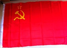 Soviet Union Banner Free shipping 90*150cm Hanging National flag Soviet Union Home Decorationbanner 2024 - buy cheap