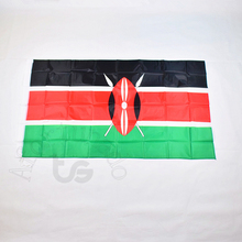 Kenya Kenyan 90*150cm flag Banner  3x5 Foot Hanging National flag for meet,Parade,party.Hanging,decoration 2024 - buy cheap