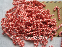 Rena!! Hot Kawaii Clay X'mas Candy for Phone Deco, scrapbooking DIY (4*28mm) 2024 - buy cheap