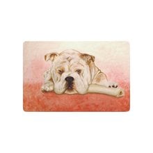 Animal Anti-slip Door Mat Home Decor, British Bull Dog Bulldog Indoor Outdoor Entrance Doormat Rubber 2024 - buy cheap