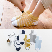 5pairs/set Children Socks Boy Girl Cotton fashion Breathable Mesh socks Spring summer High quality Toddler Socks For Children 2024 - buy cheap