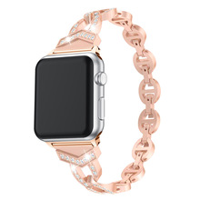 Ремешок из нержавеющей стали для Apple Watch, браслет для iWatch Band 40 мм 44 мм Series 2 3 4 5, 38 мм 42 мм 2024 - купить недорого