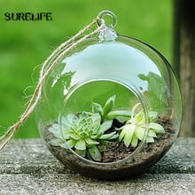 8pcs Terrarium Ball Clear Hanging Glass Vase Flower Plants Container Micro Landscape DIY Wedding Candle Holder Candlestick 2024 - buy cheap