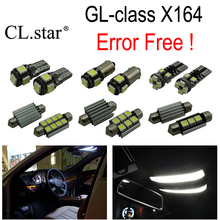 Kit de bombilla LED interior para Mercedes Benz, sin Error, para clase GL, X164, GL320, GL350, GL420, GL450, GL500 (06-12), 24 unidades 2024 - compra barato