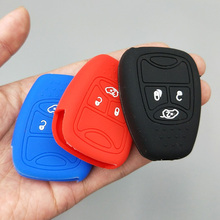 Car key fob for Jeep Chrysler 200 300 Aspen PT Cruiser Sebring Dodge Durango Avenger Charger Remote protect silicone cover case 2024 - buy cheap