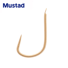 Anzóis de pesca mustad 13003, conjunto com 5 pacotes, anzóis de aço carbono, não farpada, para pesca de carpa, anzol, 0.8 # - 6 # 2024 - compre barato