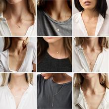 CC Pendant Necklace For Women Stainless Steel Necklaces DIY Stylish Long Chain Simple Name Letter Chocker Fashion Jewelry Gift 2024 - buy cheap