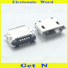 Conector de carga Micro USB para teléfono, conector hembra de 5 pines, 5P, SMD, 2000 Uds. 2024 - compra barato