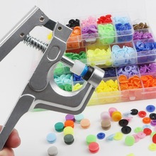 T5 12mm Pliers Metal Tool Resin Snap Buttons 80-240sets Clamps Press Plastic Button Children's Sliders Buckle + Box 2024 - buy cheap