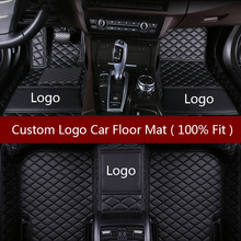 Flash mat Logo car floor mats for smart all models fortwo forfour forjeremy car-styling Custom auto foot mats carpet cover 2024 - buy cheap