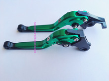 New For Honda CB750 CB 750 Nighthawk 1991-2008 motorcycle motorbike CNC Foldable Extendable brake&Clutch Levers Green 2024 - buy cheap