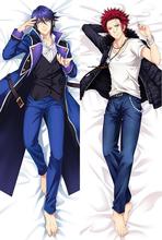 Japanese Anime Pillow Cover Cases Hug Body K Project Munakata Reisi & Suoh Mikoto Dakimakura 2024 - buy cheap