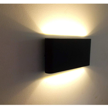 Lámpara de pared impermeable IP65 para exteriores, 6W/12W, luz LED de pared, decoración moderna para interiores/exteriores, de aluminio de doble cabeza 2024 - compra barato