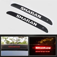Car Additional Brake Light Sticker Carbon Fiber Decoration Cover Stickers Case For Volkswagen VW Sharan 2013 To 2016 Car Styling 2024 - buy cheap