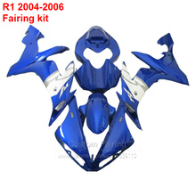 Blue Fairings body For YAMAHA yzf r1 2004 2005 2006 06 ( + white ) Injection mold Fairing kit XL10 2024 - buy cheap