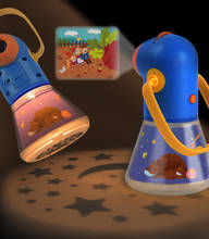 Portable Projector light Torch Toys Tales Story Book Set Baby mini Theater Developmental Games Lantern Starry Sky sleep lamp 2024 - buy cheap