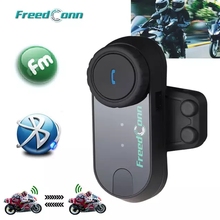 100% оригинальный бренд FreedConn мотоциклетный шлем Интерком Bluetooth Интерком с fm-радио, обновленная версия 2024 - купить недорого