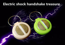 April Fool's Day toy electric shock handshake spoof the whole person playing a trick treasure spoof prank shock handgrip 2024 - buy cheap