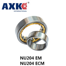 Axk Gcr15 Nu204 Em или Nu204 Ecm (20x47x14 мм), цилиндрические роликовые подшипники в латунной клетке, модель p0 2024 - купить недорого