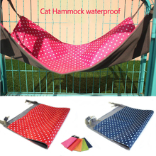 Cat Hammock Bed Hanging for Kitten Big Cat Big Capacity Install in Cages Pet Bed Waterproof Material Puppy Cat Dog Kennel 2024 - buy cheap