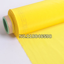 51 Inch Width 10M Length 420M/168T Yellow Color for Priting Screen Mesh Polyester 100% with Shipping Cost 2024 - buy cheap