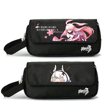 High Quality Honkai Impact 3 Print School Stationery Bags Kawaii Pencil Case Double Zip Coin Change Bags Organizer for Cosmetics 2024 - buy cheap