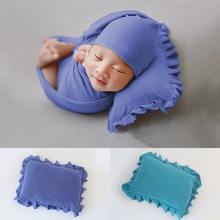 D&J 27x22cm Newborn Baby Posting Pillow Soft Cotton Positioner Pillow Photography Props Infant Studio Photo Shoot Props 2024 - buy cheap