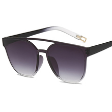 2018 новые модные женские плоские солнцезащитные очки, роскошные брендовые дизайнерские солнцезащитные очки, очки ярких цветов, зеркальные UV400 112 2024 - купить недорого