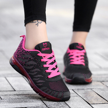 Women Running Sneakers Sporty Woman Sneakers 2019 Female Breathable Walking Shoes Lightweight Zapatillas Mujer Walking Jogging 2024 - compre barato