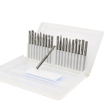 Brocas de corte rotativas de acero de tungsteno, Kit de tallado de carpintería de 3x3mm para Mini taladro Dremel, 20 piezas 2024 - compra barato