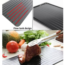 Fast Defrosting Meat Tray chopping board Rapid Safety Thawing Tray For Frozen Food Meat defrosting plate Kitchen accessories 2024 - buy cheap