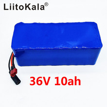 Liitokala 36V 10ah high capacity lithium battery pack + includes 42V 2A chager 2024 - buy cheap