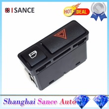 ISANCE Warning Emergency Hazard Light  Flasher Door Lock Switch 61318368920 For BMW E46 E53 E85 3 Series 323 325 328 330 M3 Z4 2024 - buy cheap