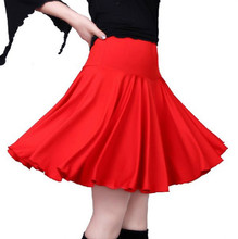 New Latin Skirts Women Lady Dance Costumes Stage Performance Skirt Adult Female Dancing Dresses Practice Skirts Dancewear 2024 - buy cheap