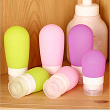 Portable 60ML New Empty Silicone Travel Packing Bottle Press Bottle for Lotion Shampoo Bath Make Up Tools 2024 - buy cheap