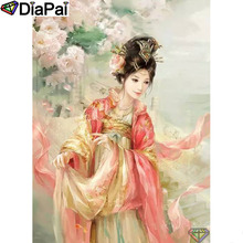 DIAPAI 5D DIY Diamond Painting 100% Full Square/Round Drill "Beauty character" Diamond Embroidery Cross Stitch 3D Decor A22436 2024 - compre barato