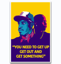 2000 OUTKAST Stankonia Hip Hop Duo Album-Silk Art Poster Wall Sticker Decoration Gift 2024 - buy cheap