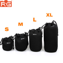 S/M/L/XL Camera Bag Lens Case Waterproof Bag Neoprene Soft Protector for Canon Nikon Sony Sigma Tamron Lens Accessories 2024 - buy cheap