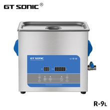 GTSONIC R9 Ultrasonic Cleaner 9L 200W with Digital Display Heating Degas Basket Ultrasonic Bath 2024 - buy cheap