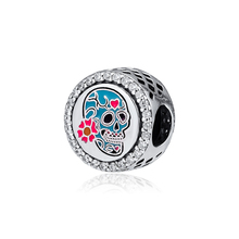 CKK DAY OF THE DEAD Charms 925 Original Fit Pandora BraceletsSterling Silver Charm Beads for Jewelry Making Bead Bijoux 2024 - buy cheap